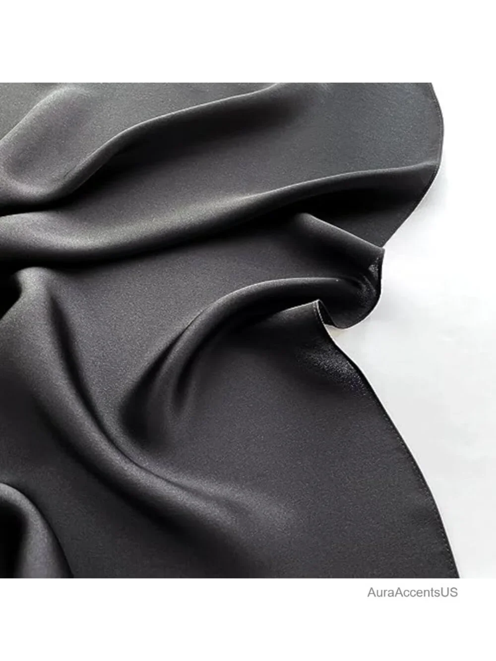 100% Mulberry Silk Square Scarf for Women 21x21 Lightweight Neck Scarf Bandana